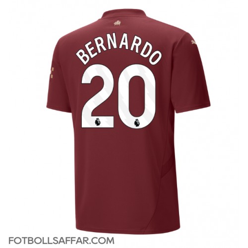 Manchester City Bernardo Silva #20 Tredjeställ 2024-25 Kortärmad